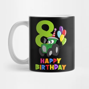 8th Birthday Party 8 Year Old Eight Years Mug